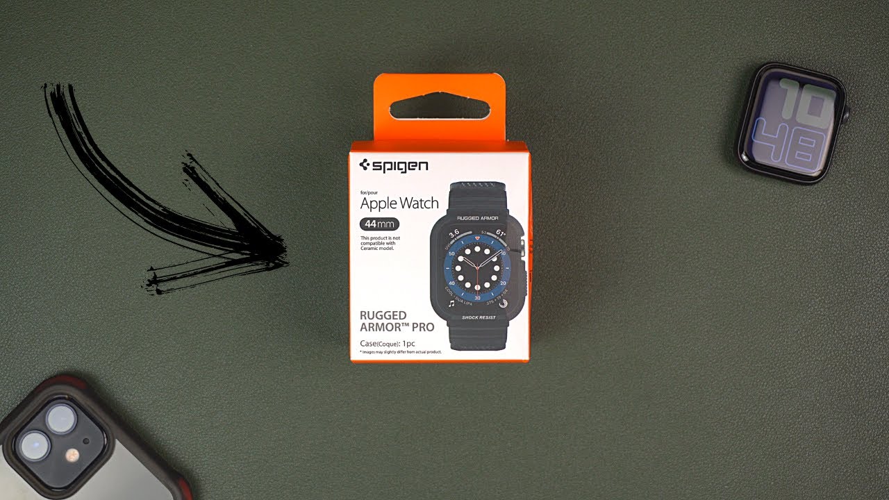 Spigen Rugged Armor Pro Case For Apple Watch (40mm/44mm)