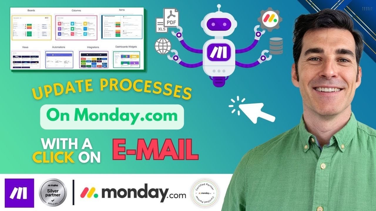Automate Your Workflow: Update Processes on Monday.com with a Click from Your Email