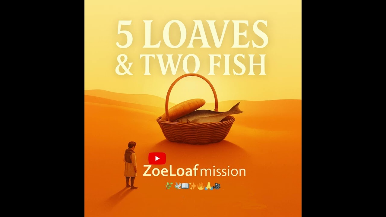🔥 5 Loaves & Two Fish &mdash; Miracle of Multiplication | ZoeLoaf #christianshorts