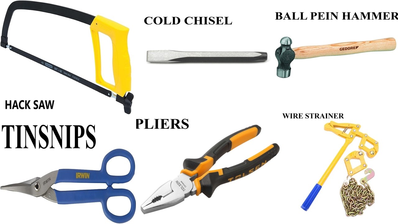 METAL WORKSHOP TOOLS AND EQUIPMENT
