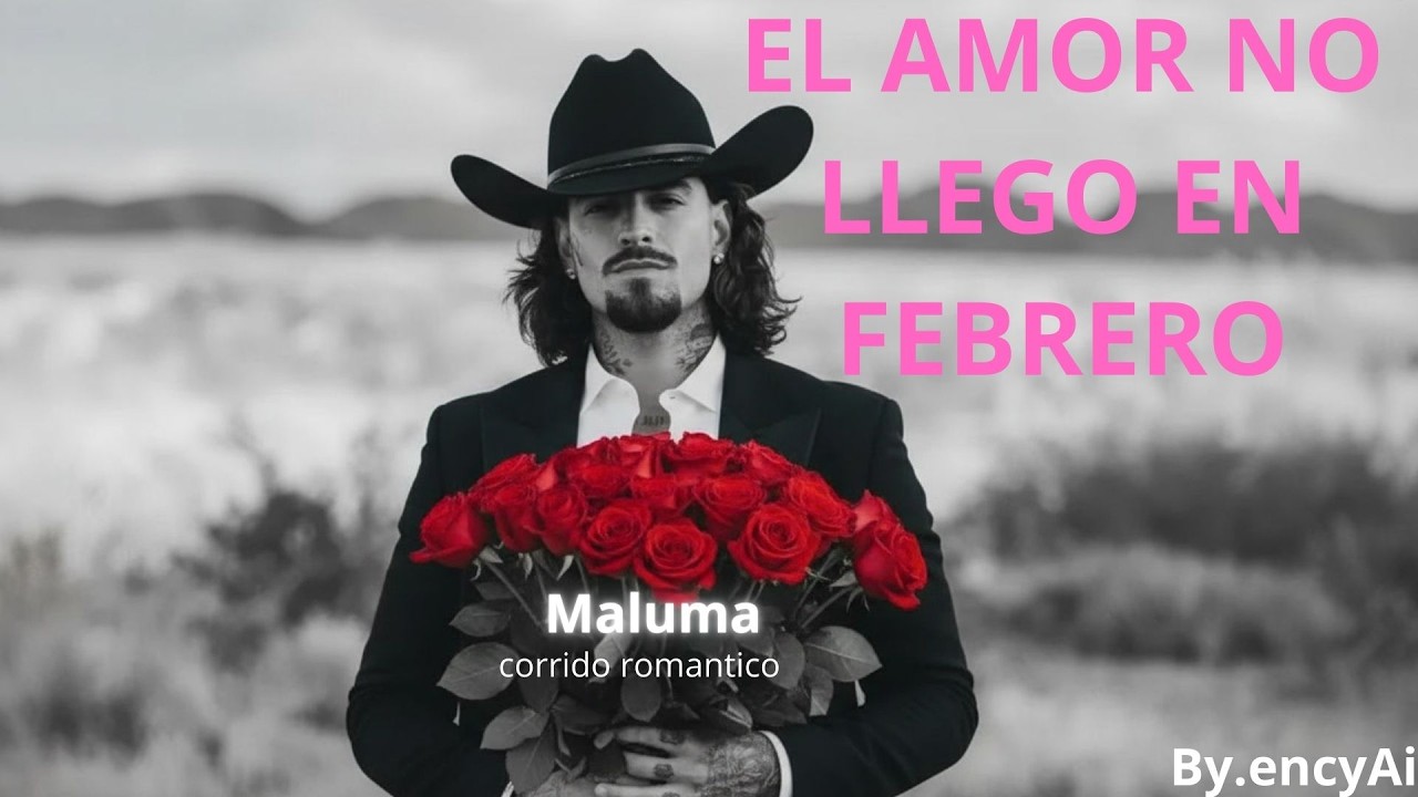 Maluma, el Amor No Llegó en Febrero Regional Mexicano (AI Version)