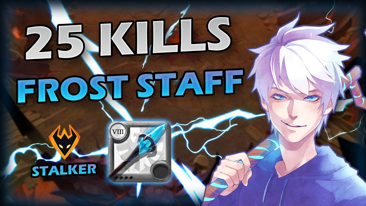 25 KILLS! Greater Frost Staff build | Corrupted Dungeon Stalker! | Albion Online PvP
