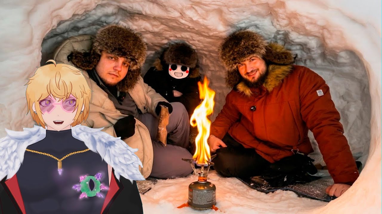 ВЫЖИВАНИЕ В СНЕЖНОЙ ПЕЩЕРЕ:как согреться на севере?Метод ‪@Dizoff  ‬|РЕАКЦИЯ НА ДЖО СПИН @JoeSpeen