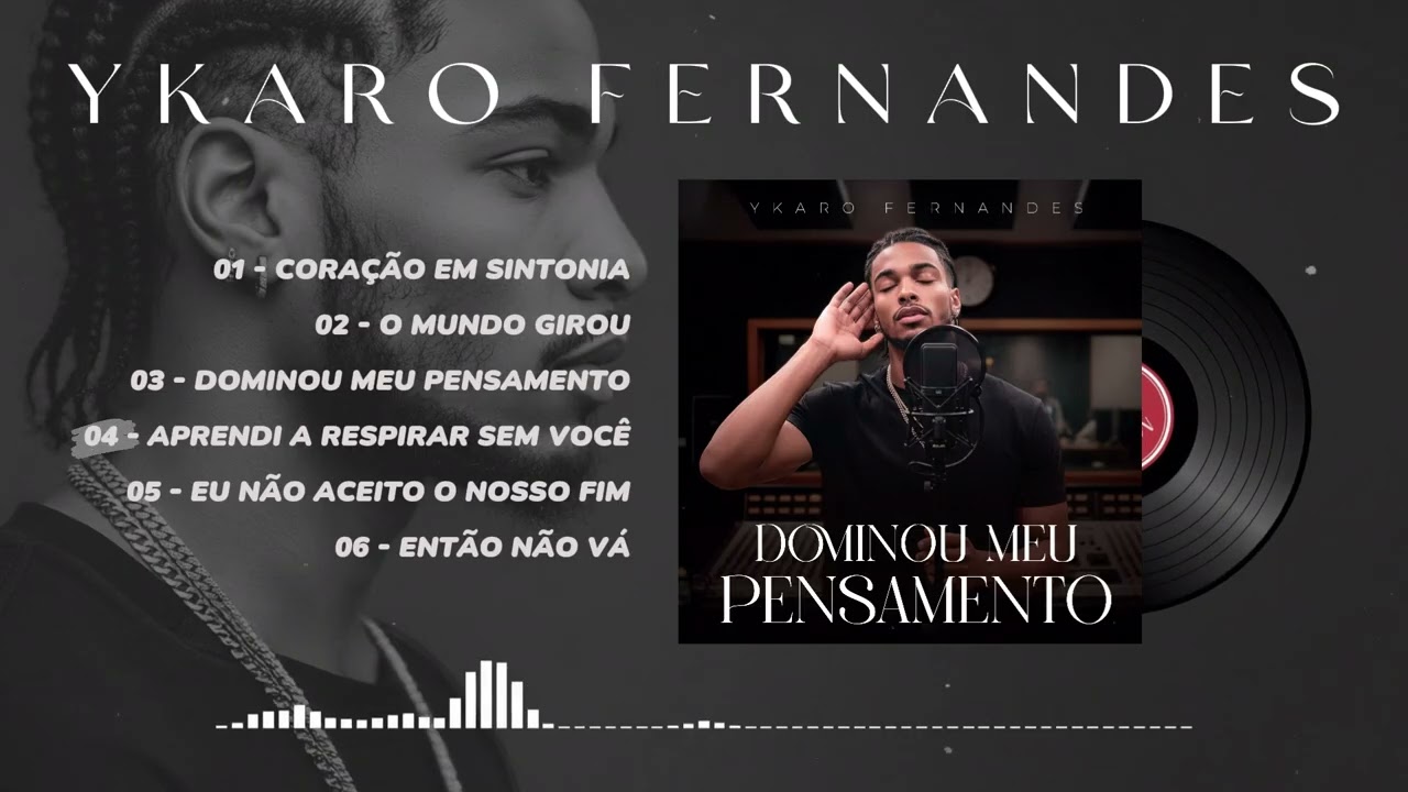 CD VOL 2 - YKARO FERNANDES | DOMINOU MEU PENSAMENTO | Top CD R&B Soul 2025/2026 | Música Romântica