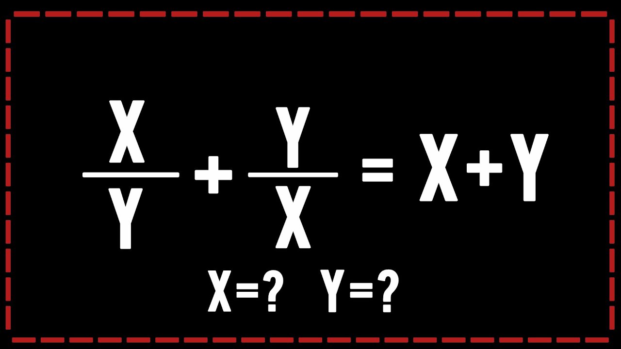 United States | Math Olympiad | Can you Solve this?? | X=?,Y=?