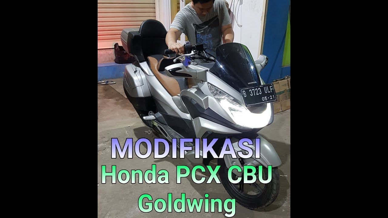 Tutorial Pemasangan Spion,Sidebox,Topbox PCX 150 CBU  model GOLDWING