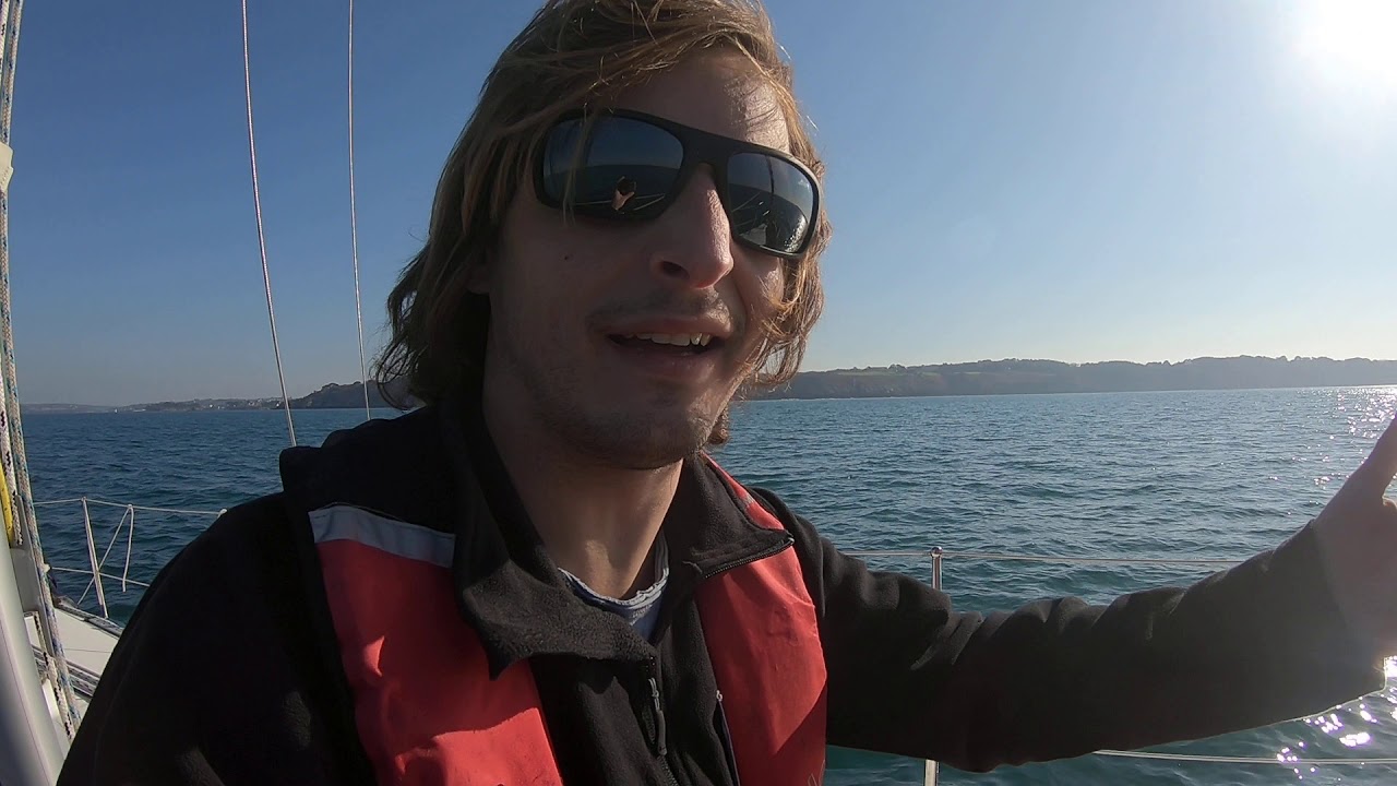 Navigation en solitaire - La baie de Douarnenez