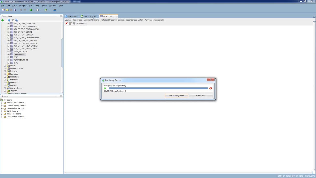 SAP BO Data Services Tutorial: sql to database