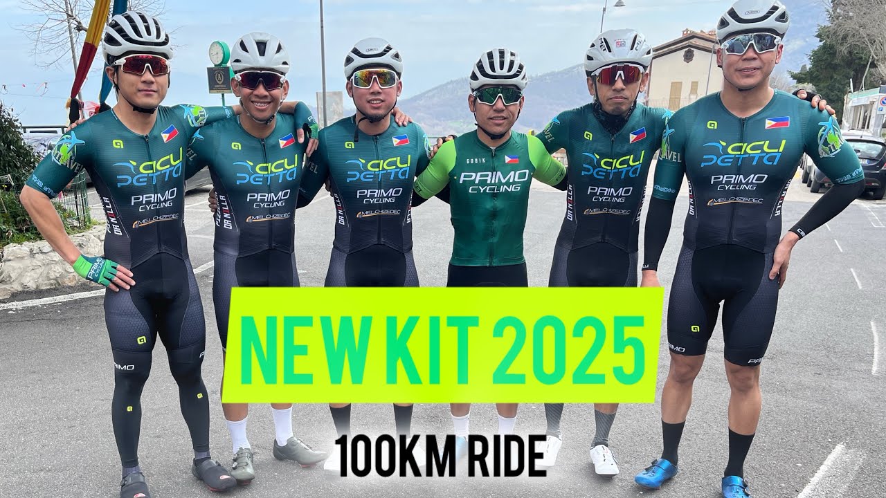 Training ride with the boys | New kit 2025 | Pinoy Cycling