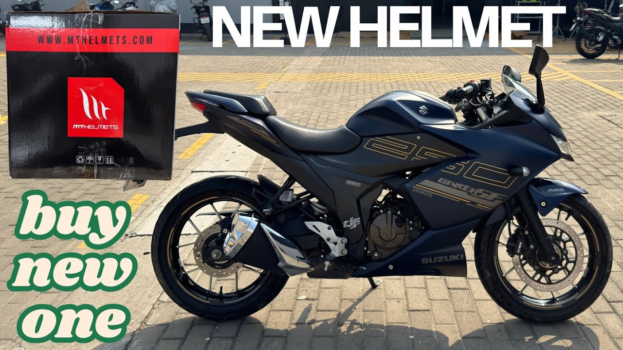 Buying A New Helmet For Gixxer SF 250