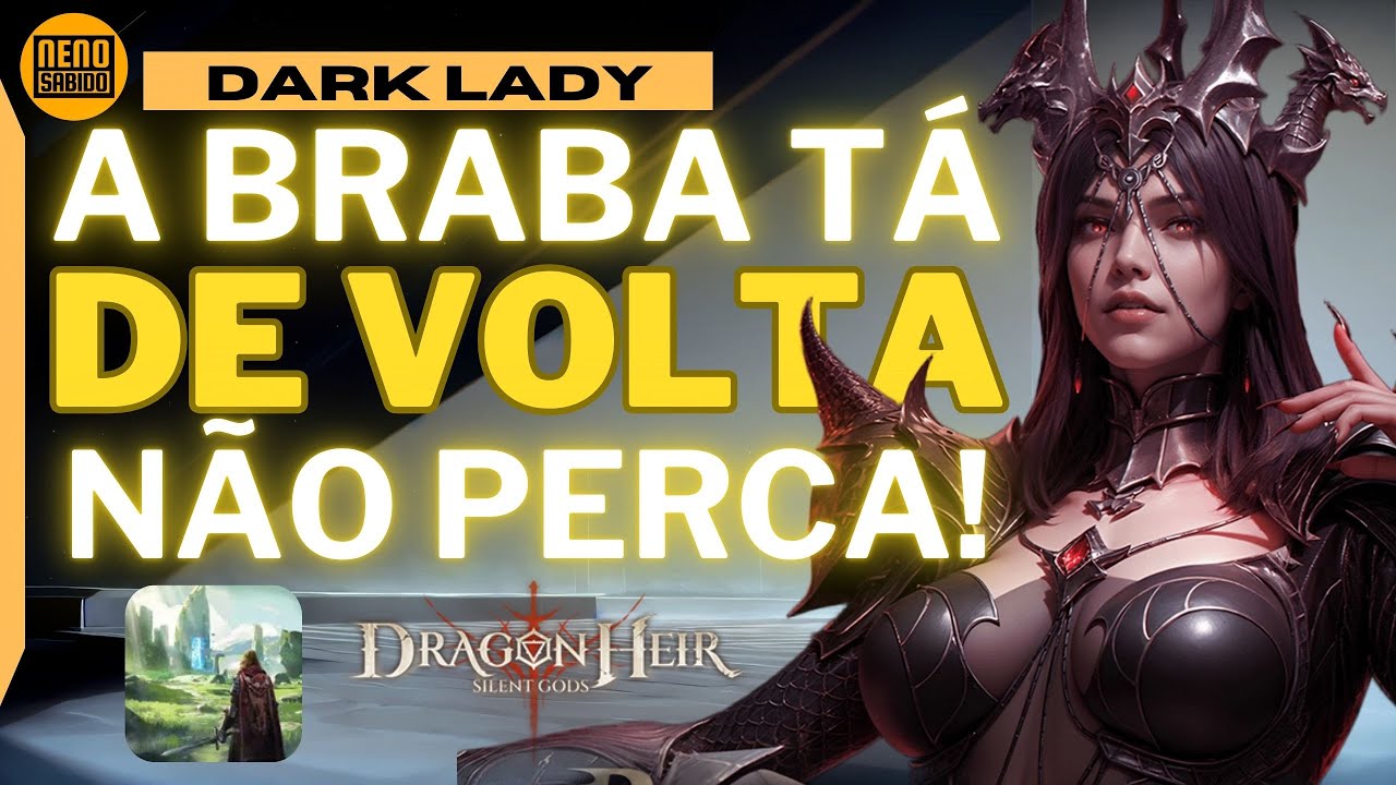 🔥 Dragonheir: Silent Gods – Dark Lady Tiamat Retornou! Summons Insanos em Busca de Outra Tiamat!