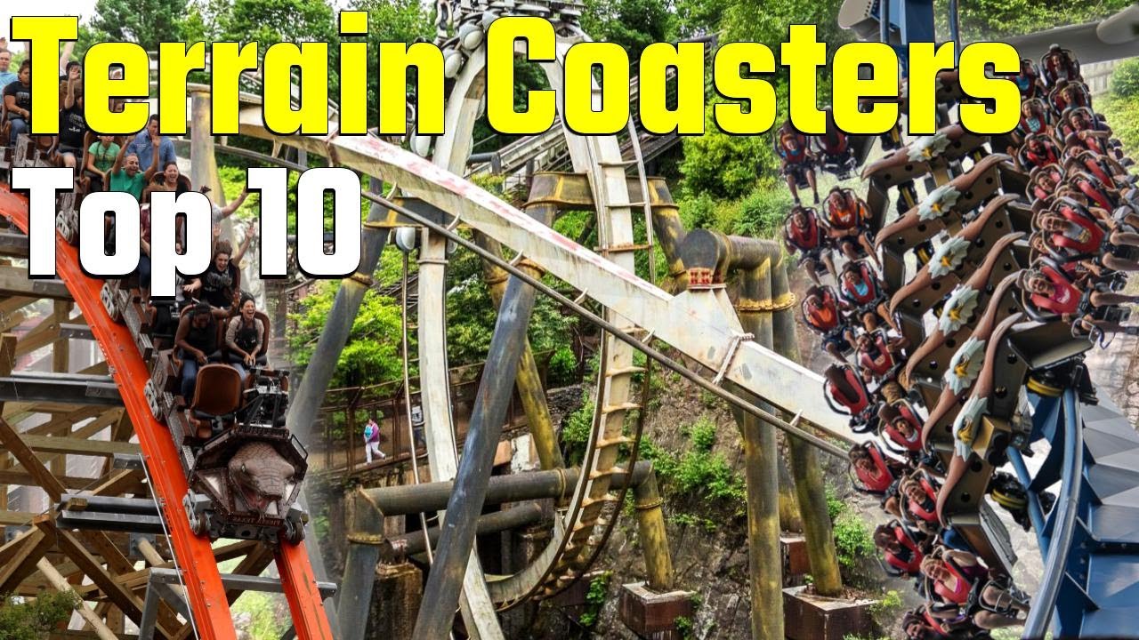 Top 10 Terrain Roller Coasters