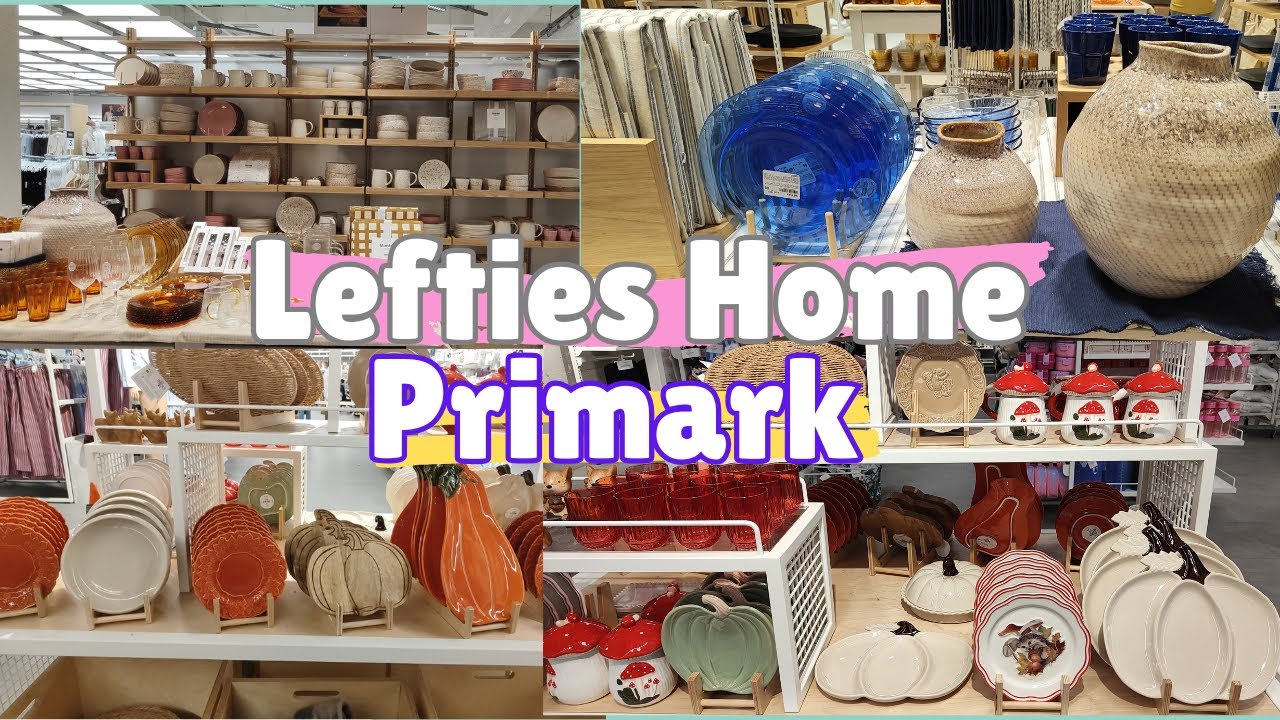 Descubriendo Lefties Home 🏡 + recorrido por Primark | Novedades deco y hogar