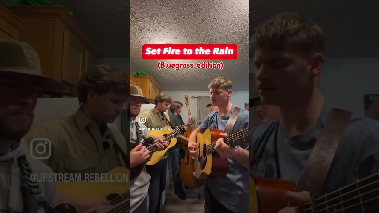 Bet you&rsquo;ve never heard Adele like this! #bluegrass  #wnc #music #adele #setfiretotherain #banjo