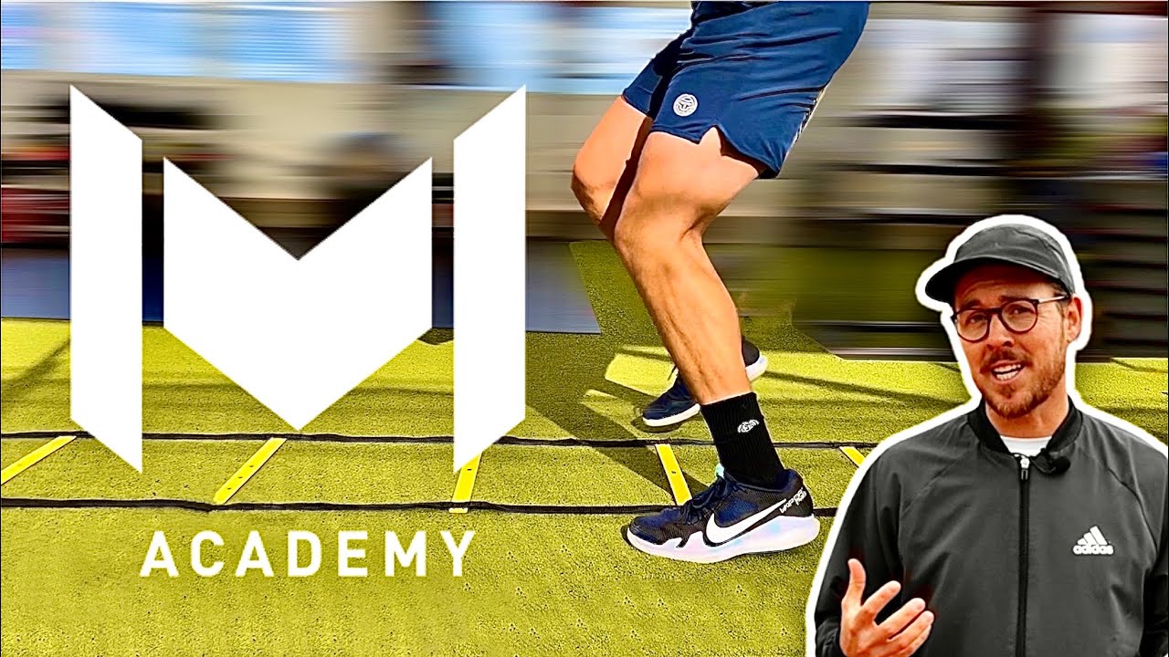 A Pro Tennis Fitness Session at the Mouratoglou Academy