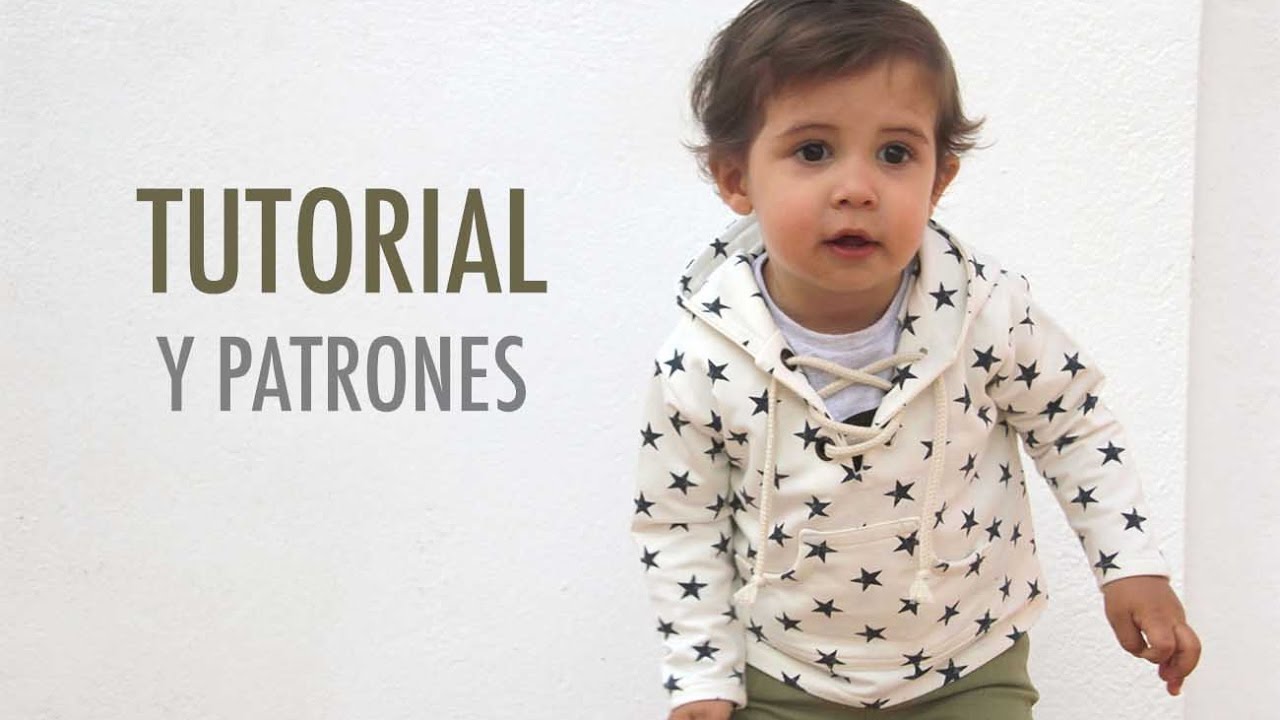 DIY Costura: Cómo hacer sudadera con capucha para niños (patrones gratis)