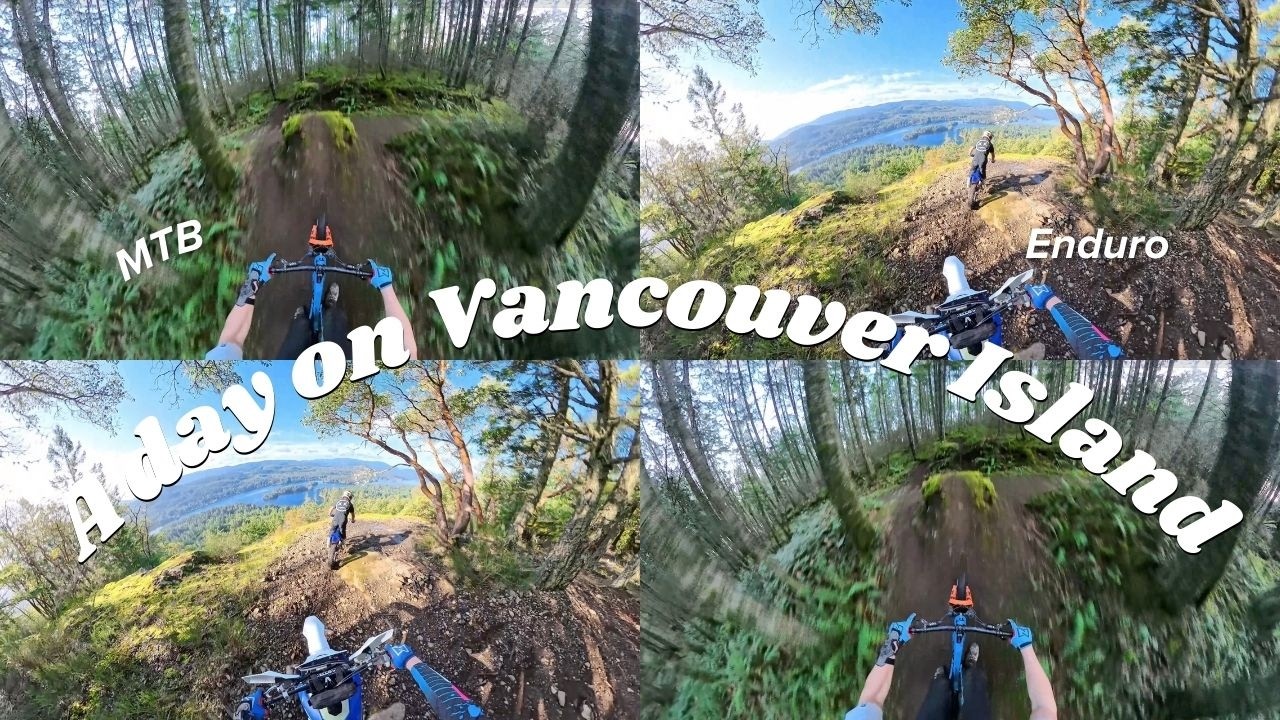 I Rode Enduro AND MTB in the Same Day on Vancouver Island…