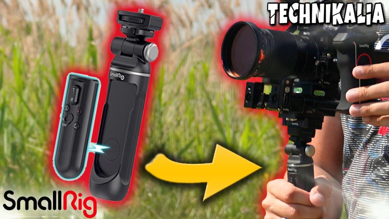 Mini statyw z wbudowanym pilotem bezprzewodowym ⚡ SmallRig Wireless for Sony ⚡ Technikalia ◽ PL
