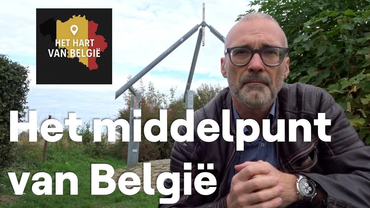 Het geografische middelpunt van België.