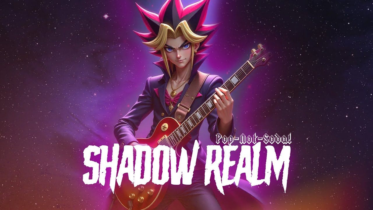 Yugi & Yami Yugi started a #metal band 😱🤯 Shadow Realm (Lyric Video)  #anime #yugioh #cover
