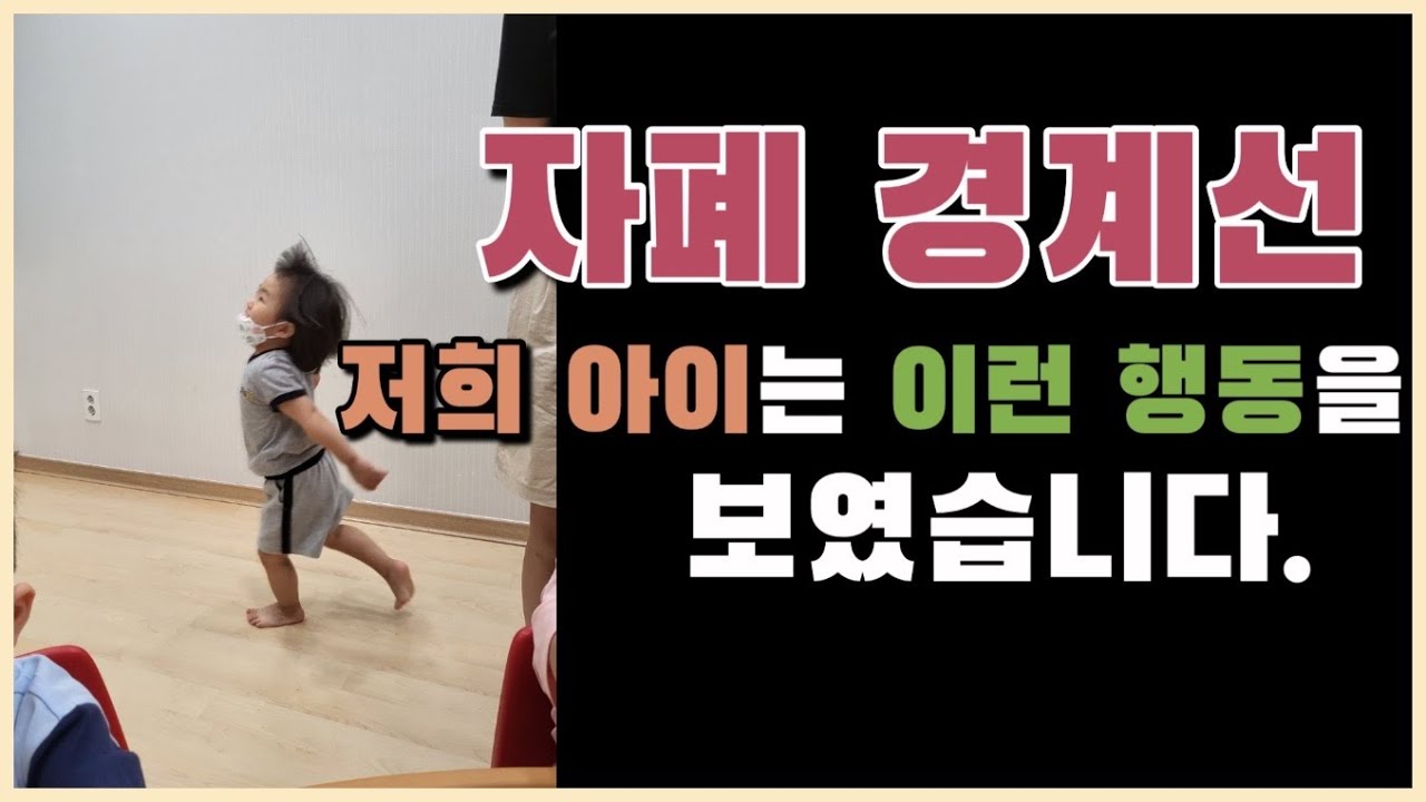 자폐경계선,언어지연,발달지연|아이에게 이런 부분이 있다면 병원 검사를 추천합니다.
