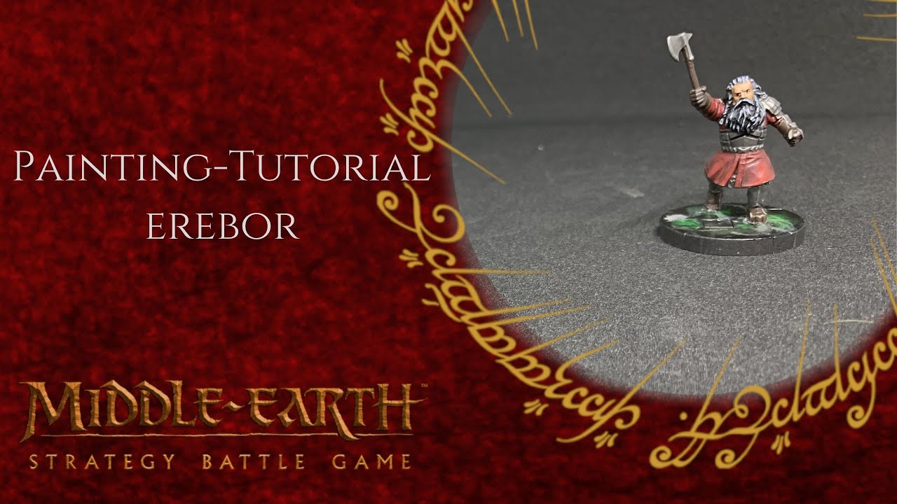 Painting - Tutorial - Erebor - Middle-Earth Strategy Battle Game