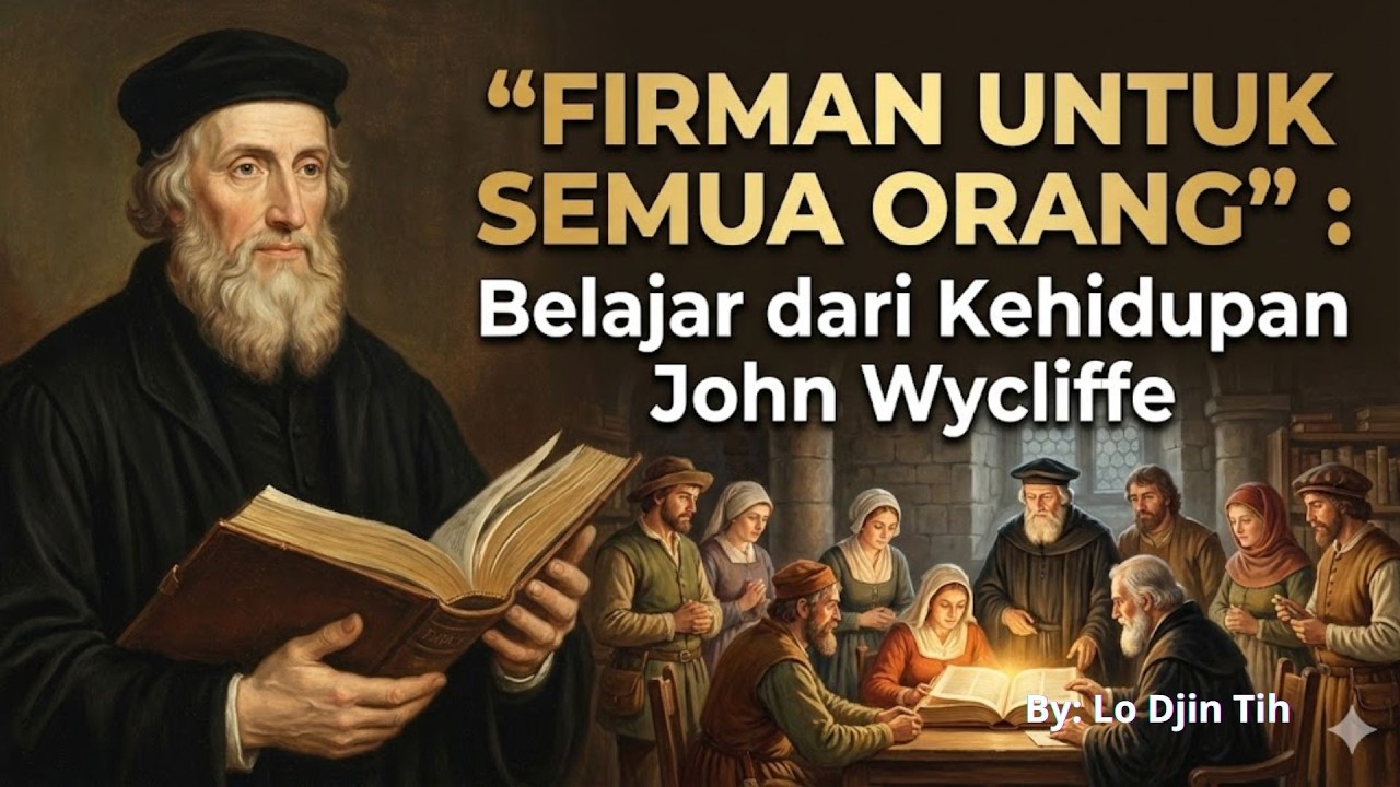 JOHN WYCLIFFE - FIRMAN UNTUK SEMUA ORANG