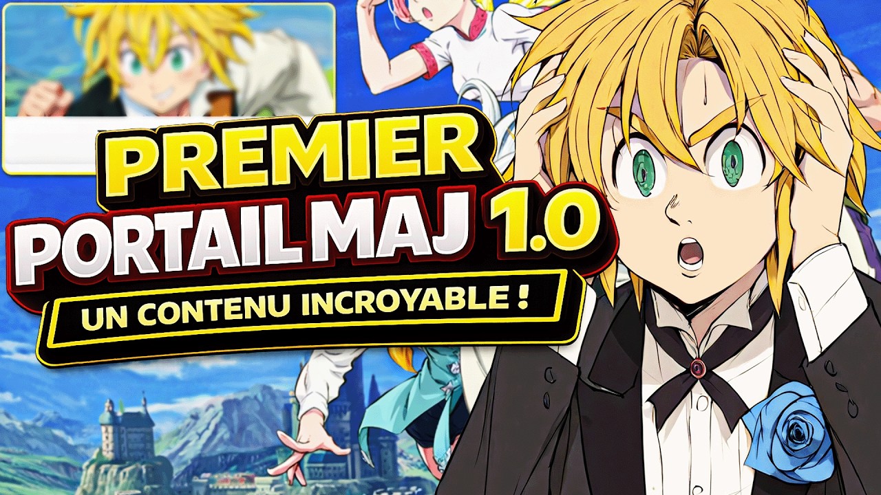 🚨 PREMIER PORTAIL MELIODAS CONFIRMÉ ! Réaction au Live de Lancement 7DS Origin