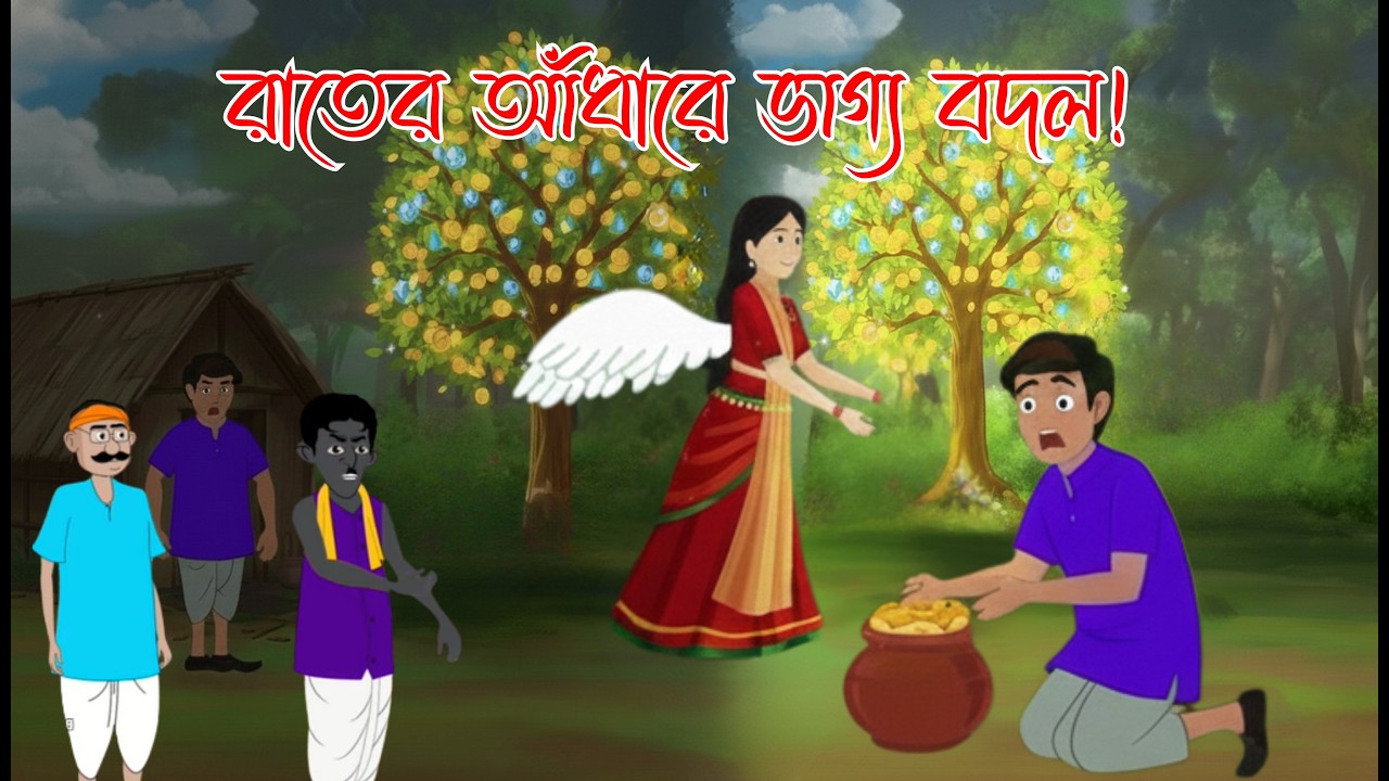 এক রাতে পাল্টে গেলো গরীব রাখাল রায়ানের ভাগ্য! কিন্তু কীভাবে? Rupkothar golpo। Thakumar Jhuli