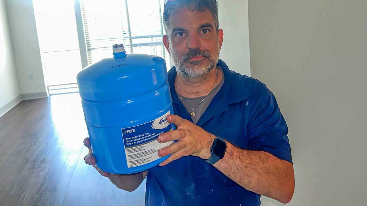 Expansion Tank Installation on Water Heater