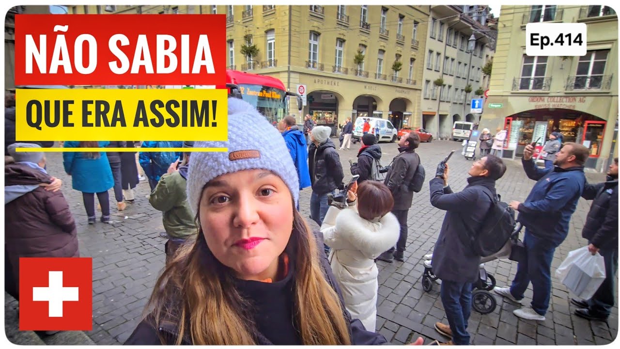 ESTA É A REALIDADE DAS CIDADES MAIS BONITAS da SUÍÇA!