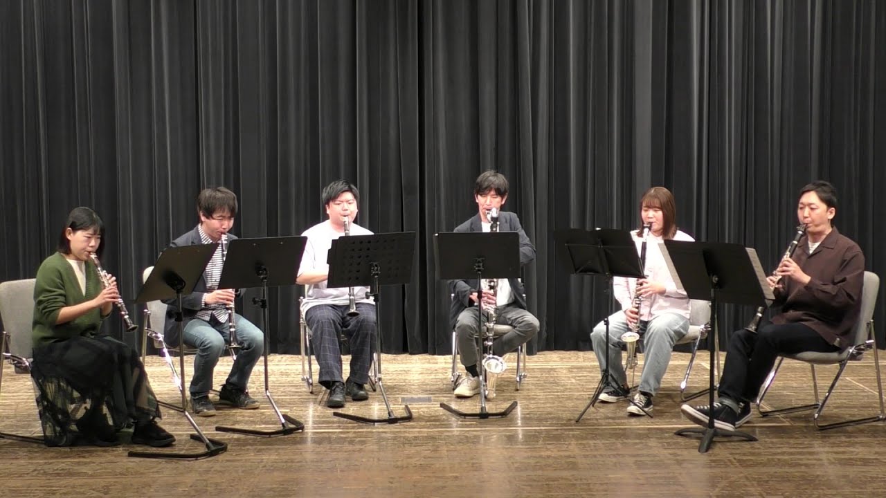 ジブリ・コレクション/クラリネット6重奏【Clarinet Ensemble 137】