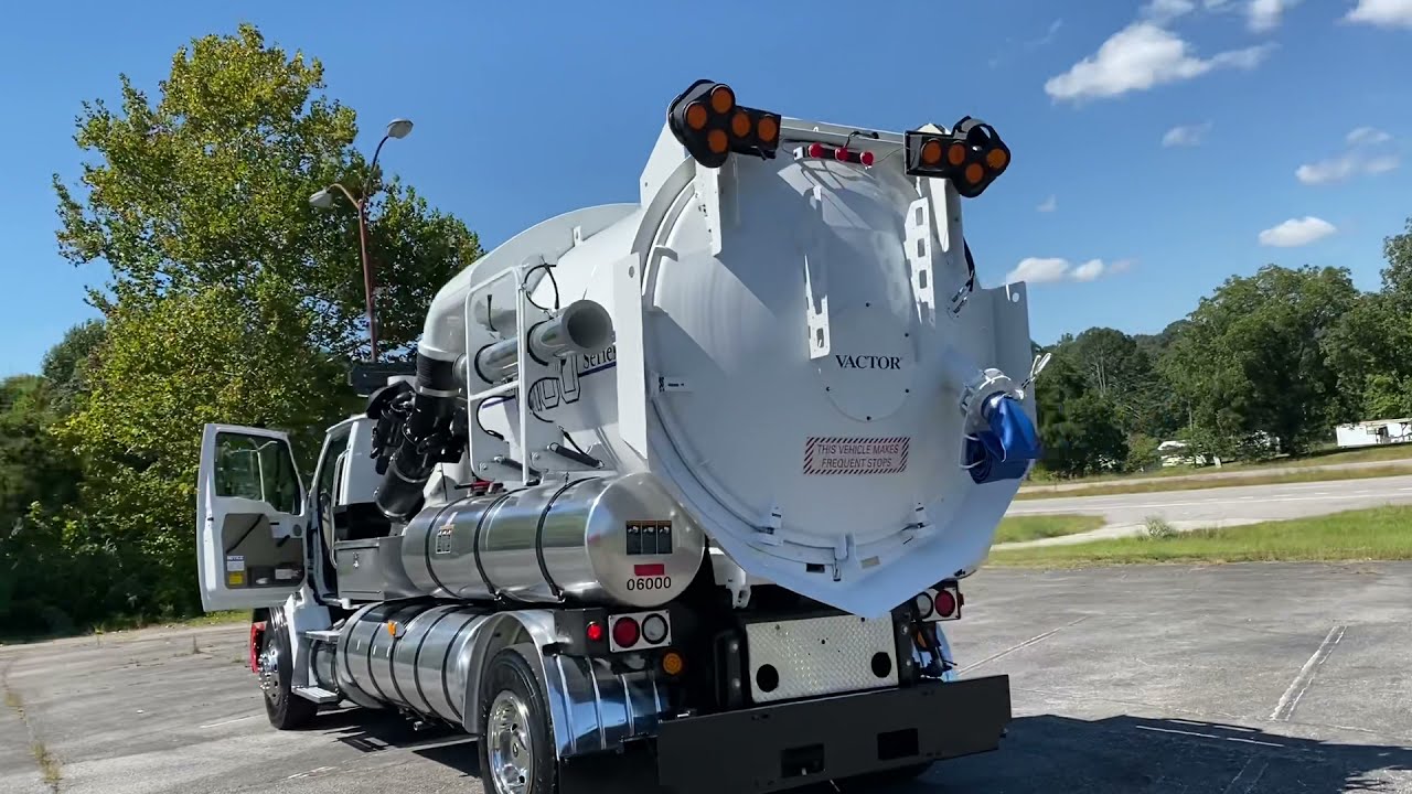 2006 STERLING 7500 VACTOR 2100 VACUUM SEWER CLEANER HYDRO EXCAVATOR LOW MILEAGE FOR SALE