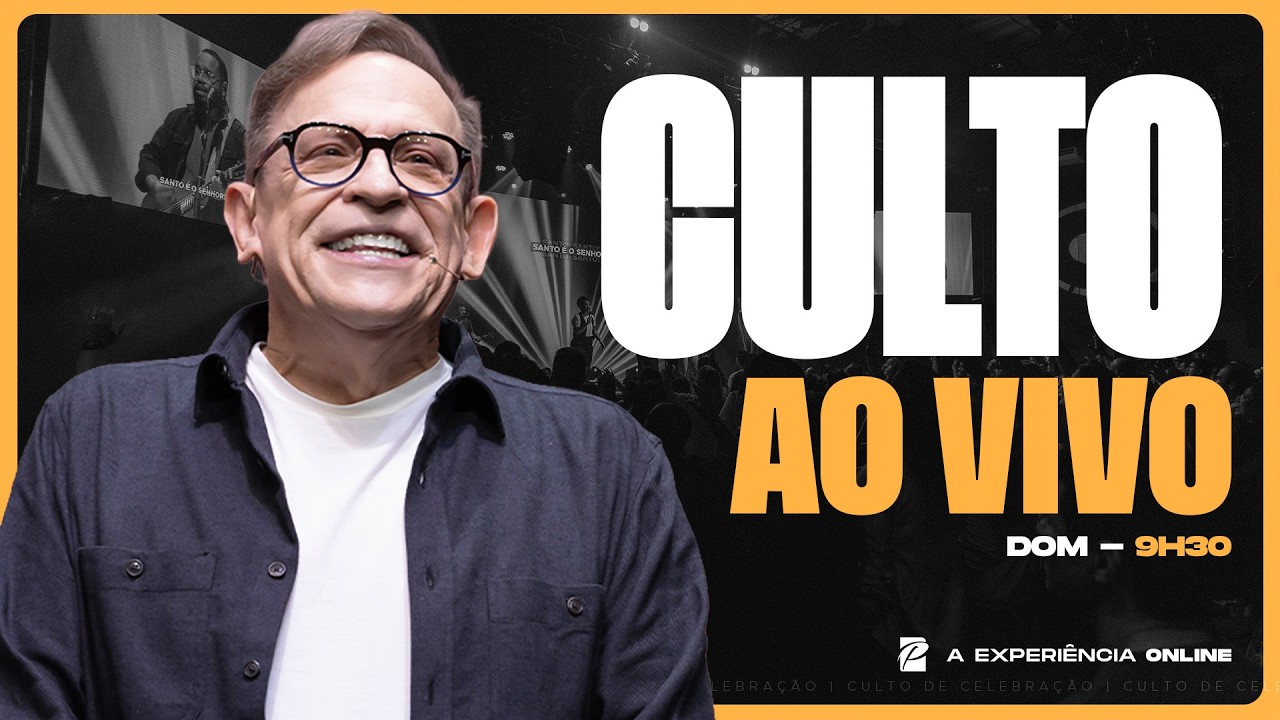 Culto Online 9h30 | Domingo, 15/02/2026  | Paz Church São Paulo