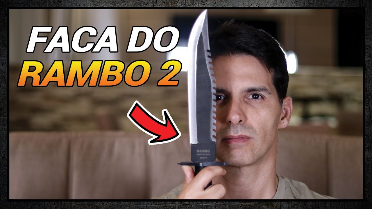 FACA DO RAMBO 2 | ORIGINAL | FIRST BLOOD PART II | LADO R