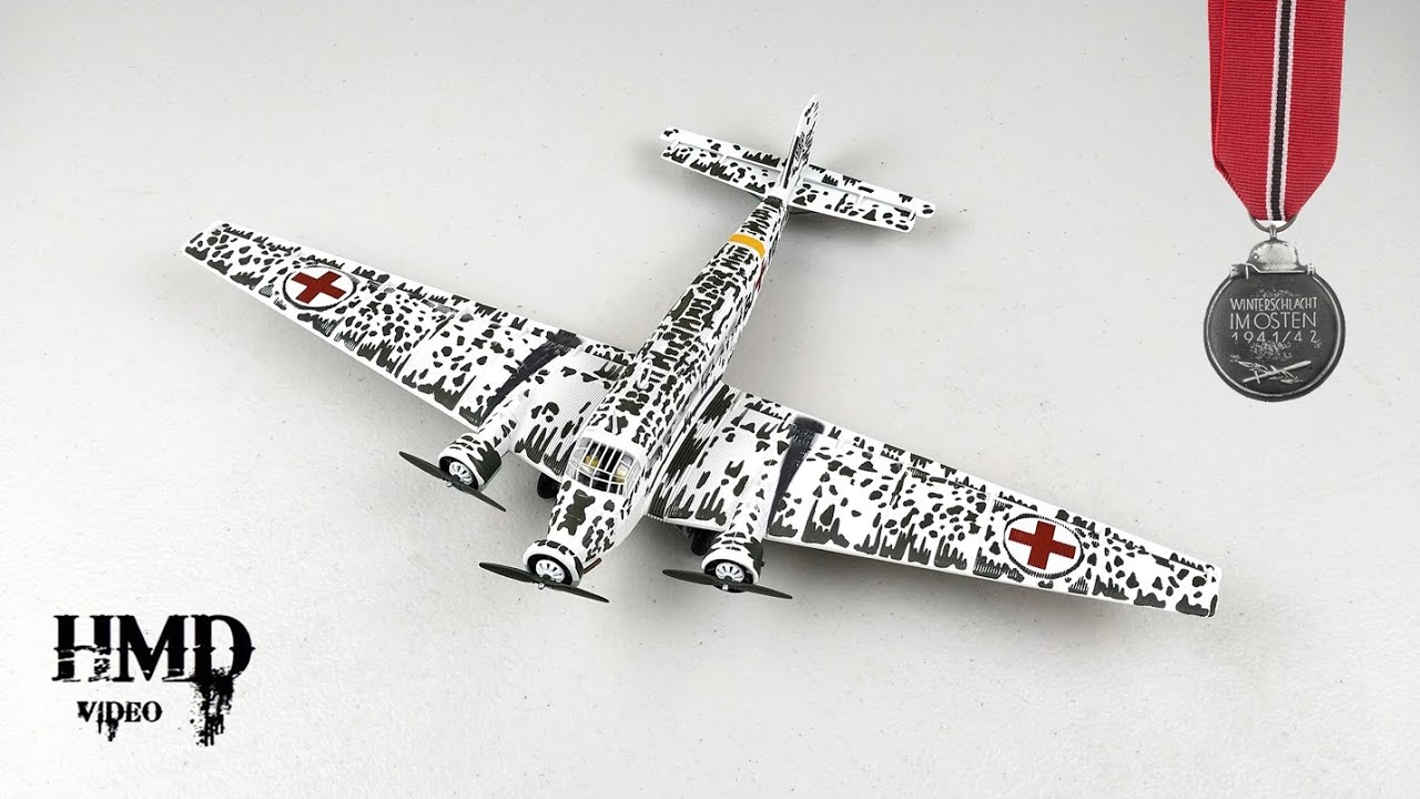 Junkers Ju 52, Luftwaffe, Stalingrad, Air Bridge Operations, November 1942, Corgi 1:72 Diecast Model