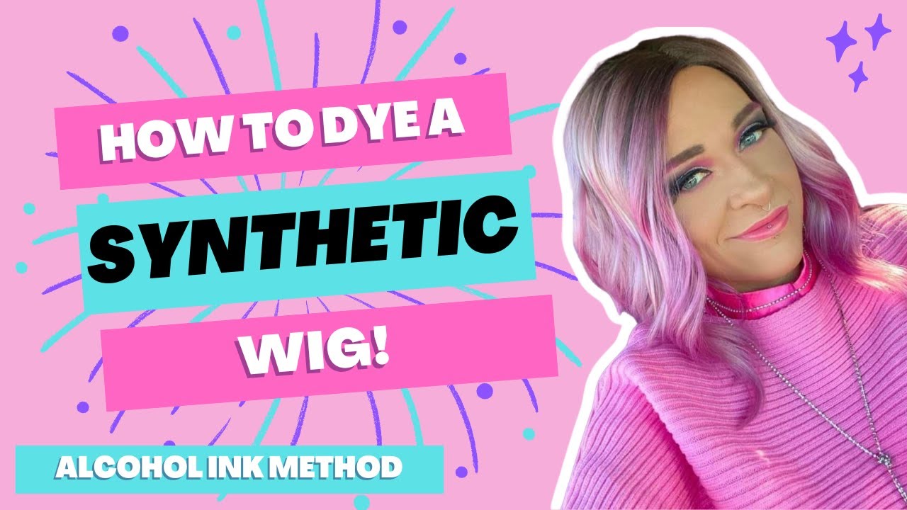 How To Dye A Wig | Wig Transformation | Wig Tutorial | Jesse M. Simons | Alcohol Ink Method Wig Dye