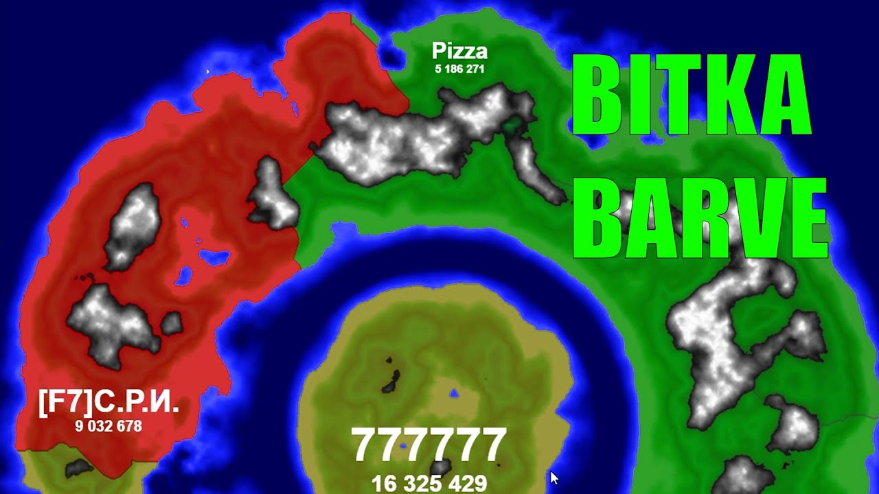 BITKA MED BARVAMI SVETA | Territorial.io