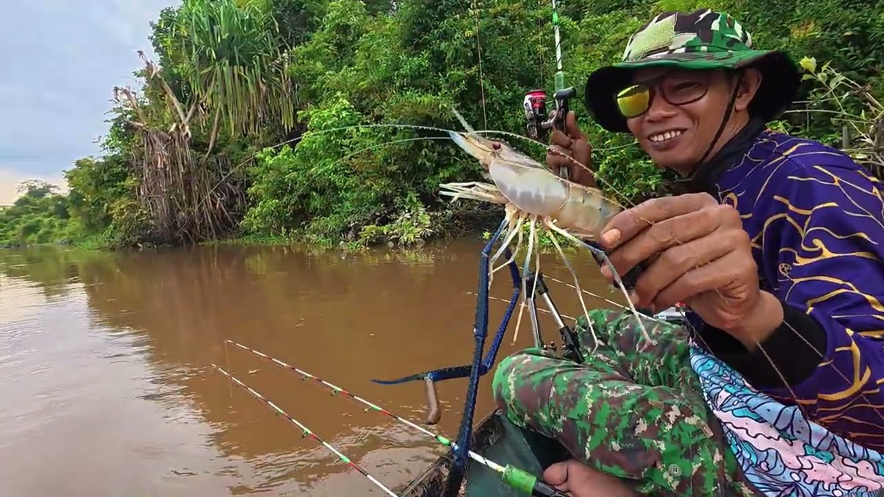 TIDAK MENYANGKA DETIK DETIK AHIR DAPAT UDANG GALAH BESAR