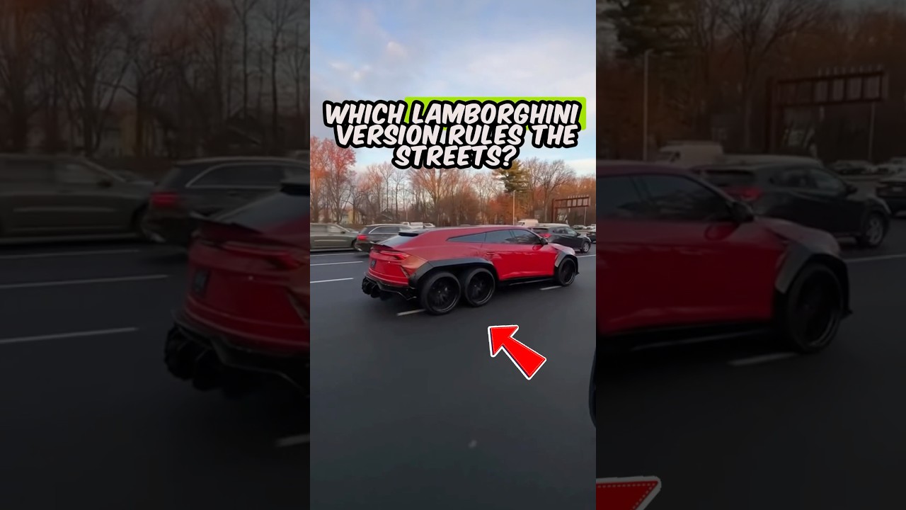 Kt&oacute;ra wersja Lamborghini rządzi na ulicach? 🏎💨🔥