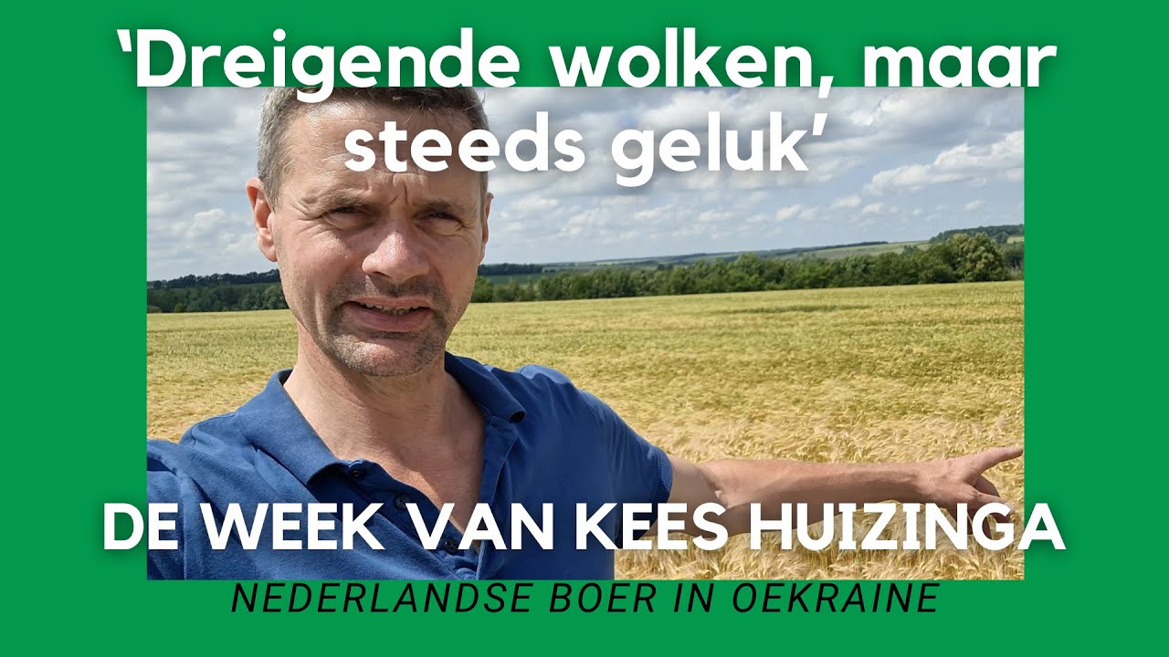Oekraïne-vlogger Kees Huizinga: ‘Dreigende wolken, maar steeds geluk’