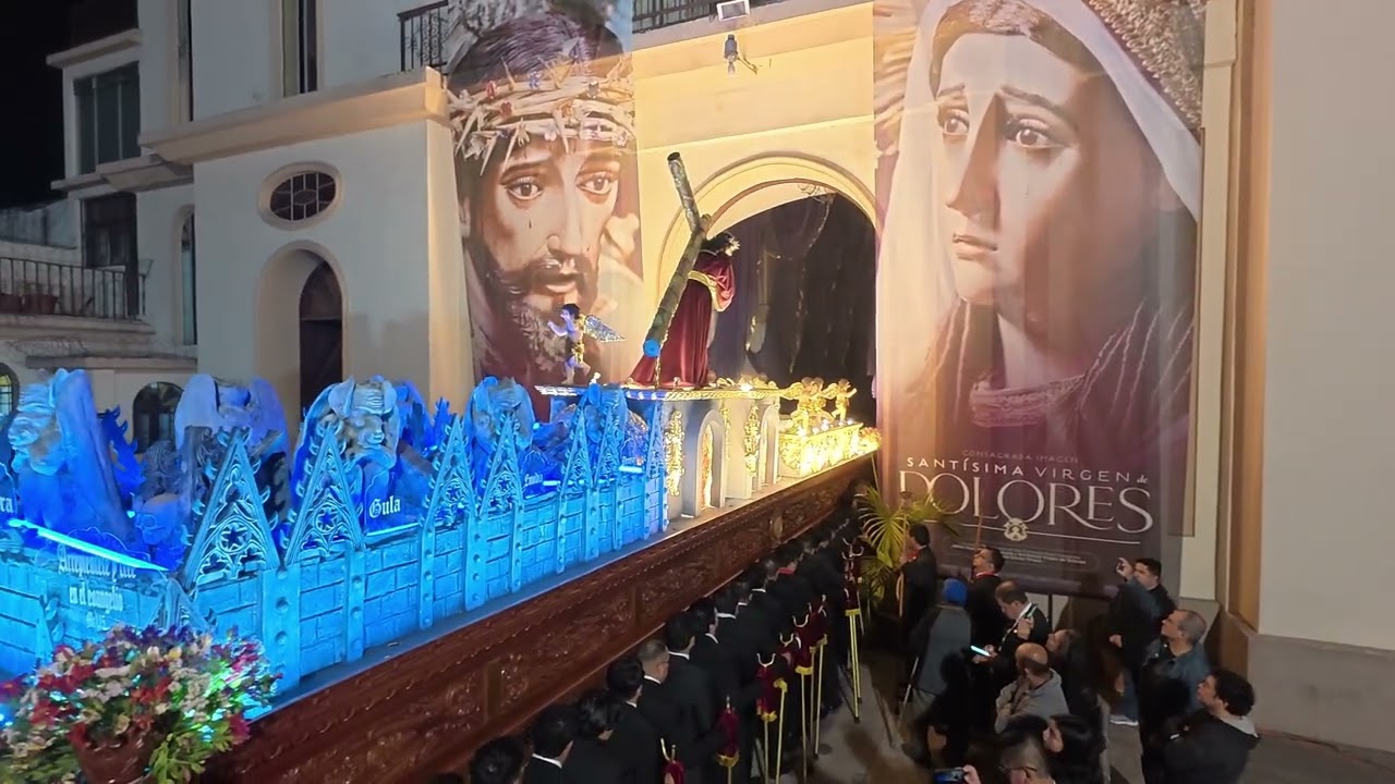 Semana Santa 2026 Guatemala: Entrada Procesiónal Jornada de la Reconciliación, Santa Teresa zona 1