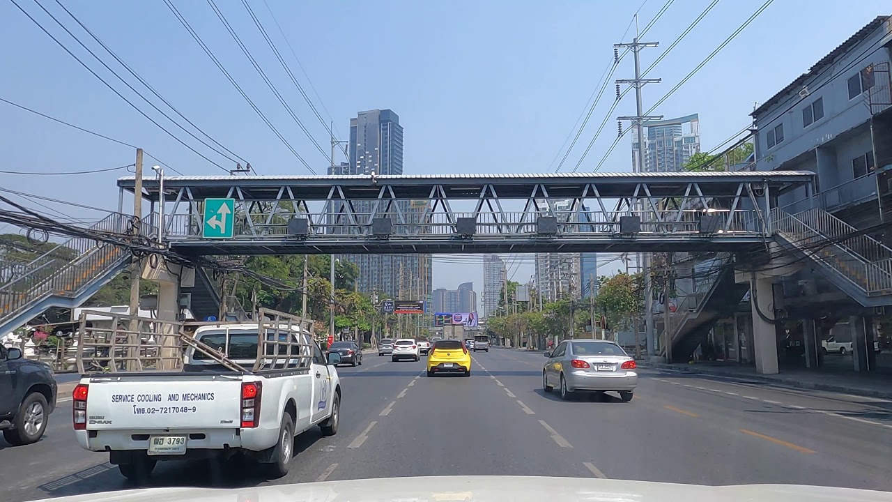 [4K] Driving from Central World to Thong lor. Bangkok, Thailand