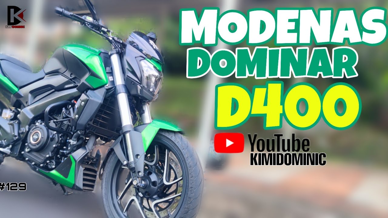 BERBALOI KE BELI MODENAS DOMINAR D400 ?