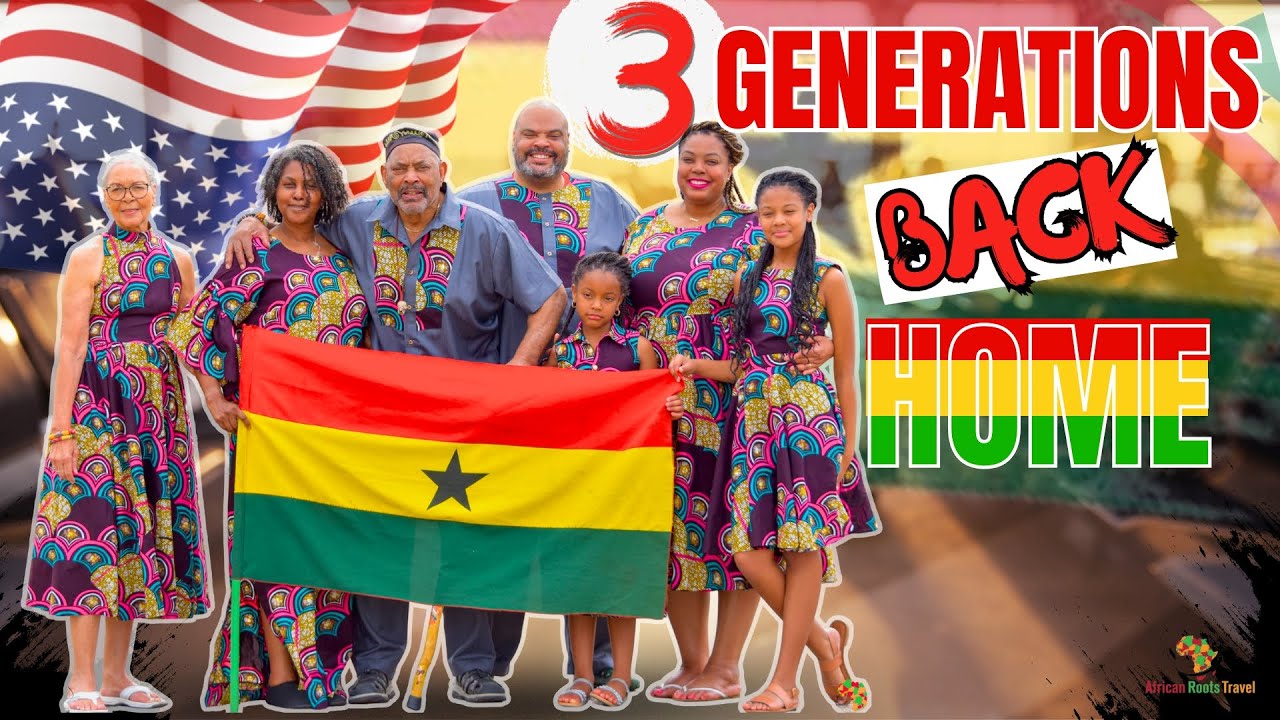 Emotional Homecoming: 3 Generations Back Home to Africa What Really Happened at Cape Coast Castle?