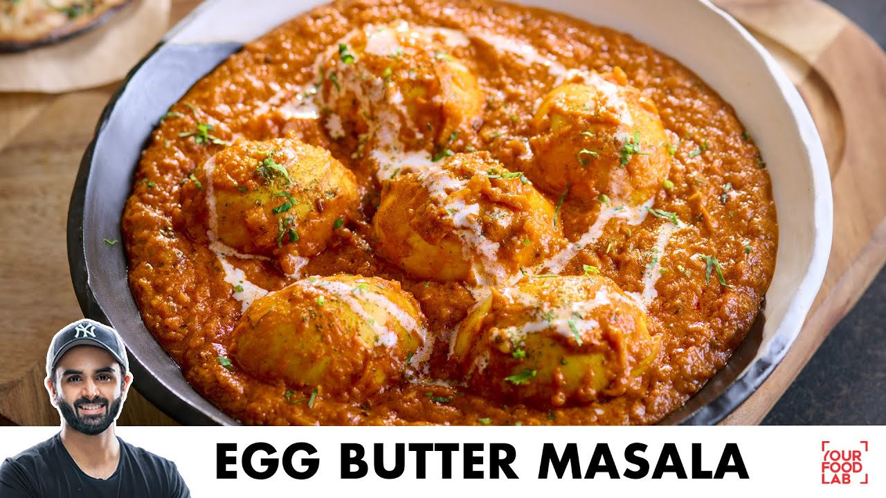 Egg Butter Masala Recipe | Restaurant Style | अंडा बटर मसाला | Chef Sanjyot Keer