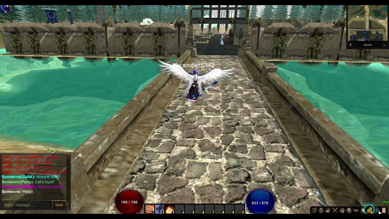 MuOnline Fan Made Unity Remake 02 Dark Wizard Test