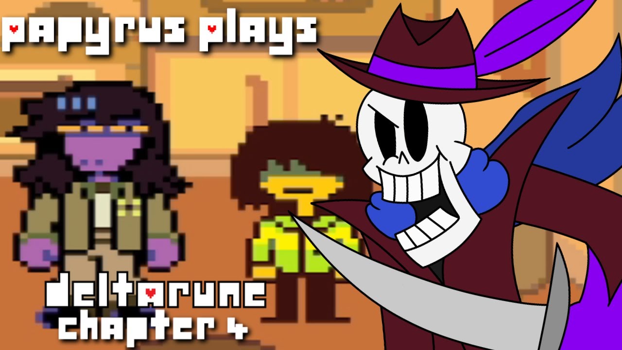 Papyrus Plays: Deltarune Chapter 4 |Pt 1| To Church we go!