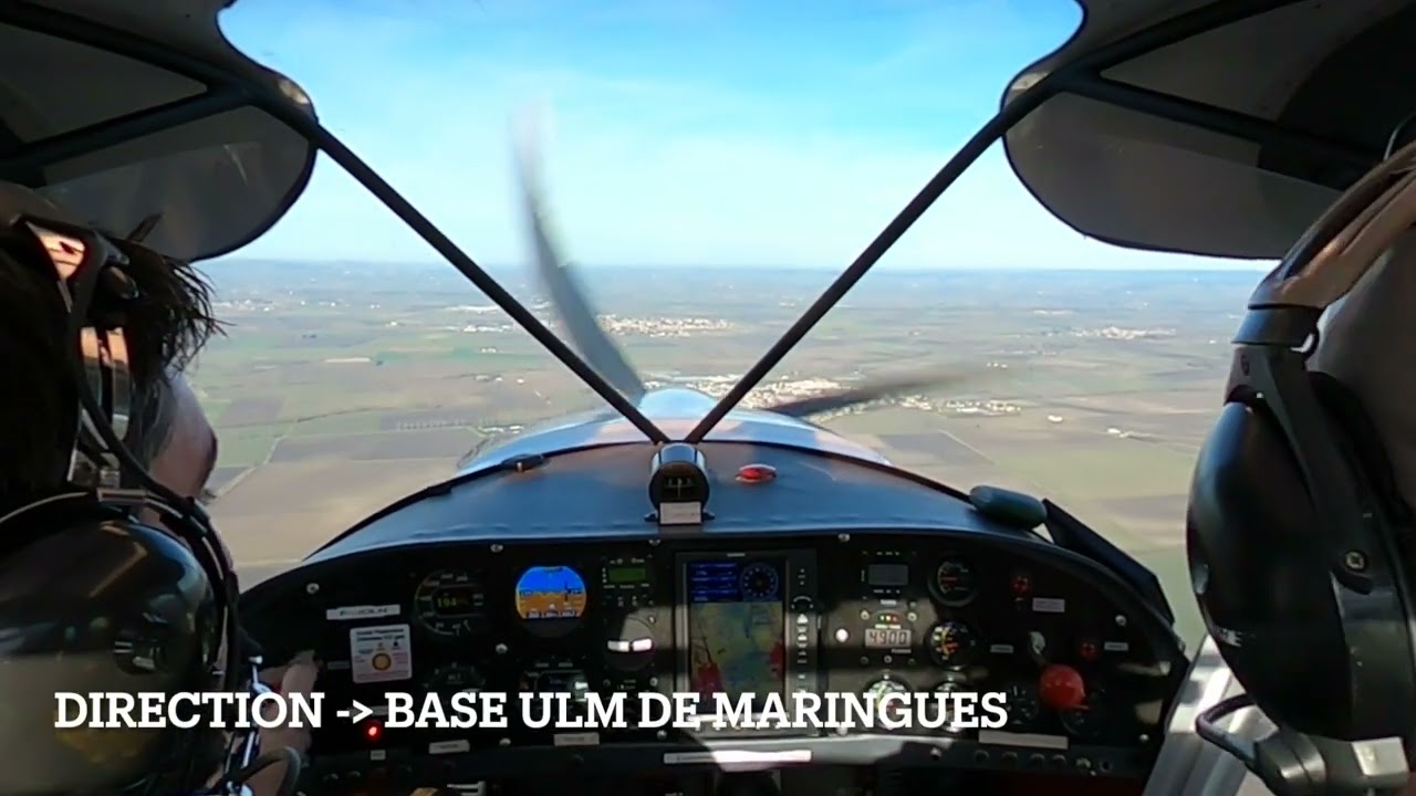 Vol d'instruction ULM Multiaxe