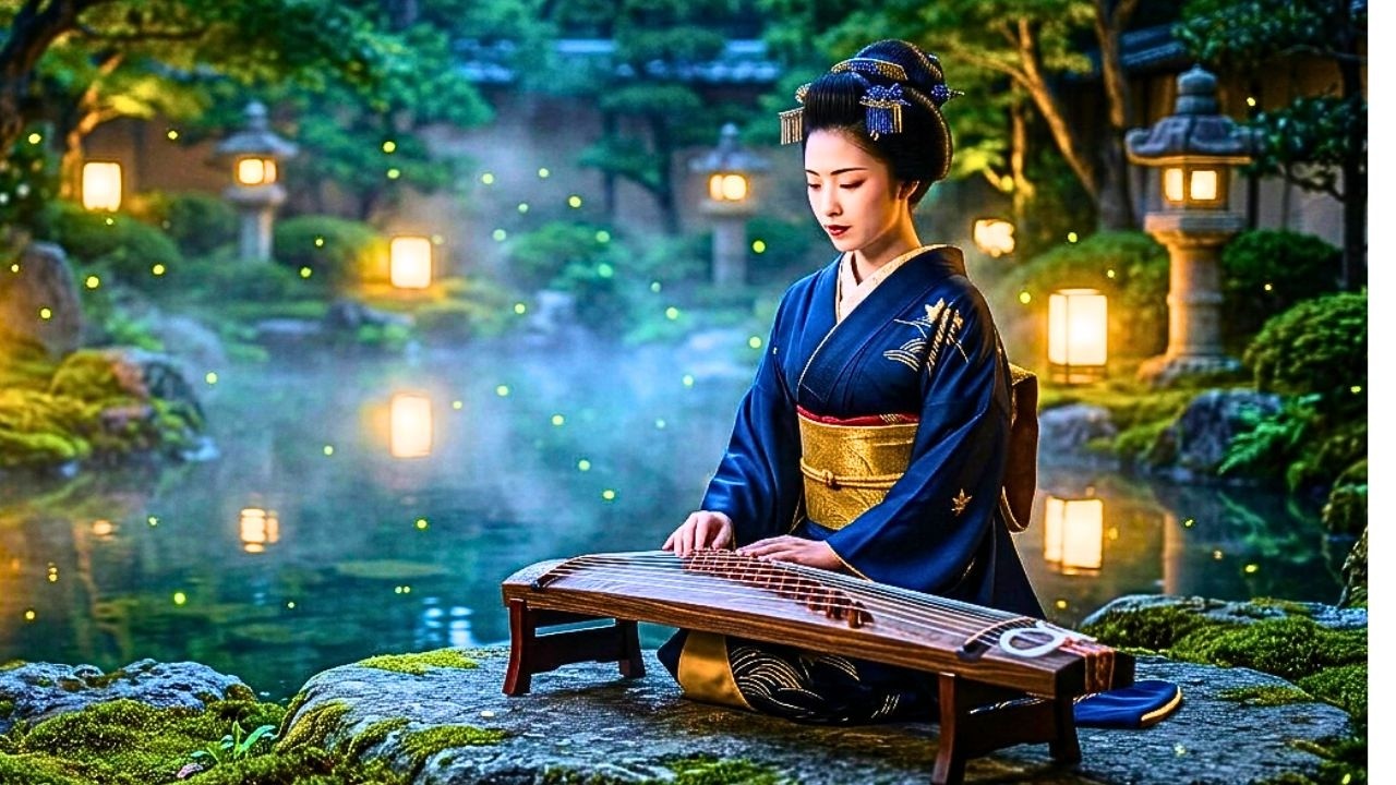 Midnight Zen Garden &ndash; Koto Music, Fireflies & Japanese Ambient for Deep Sleep